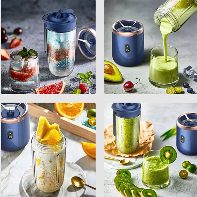 PowerSqueeze - Mini liquidificador para sucos e smoothies